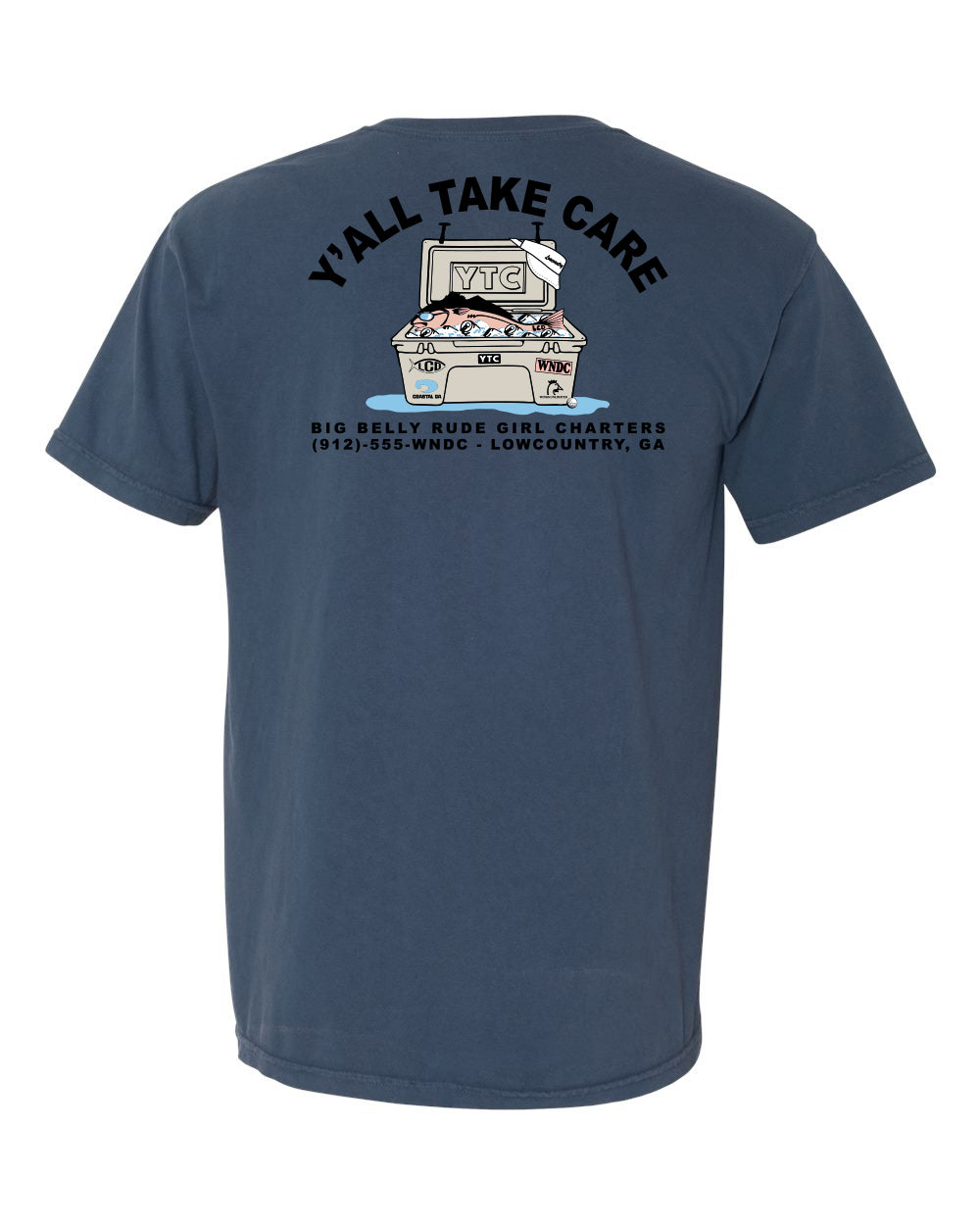 YTC Charters Tee Midnight