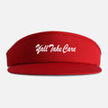 Y'all Take Care Imperial Tour Visor Red